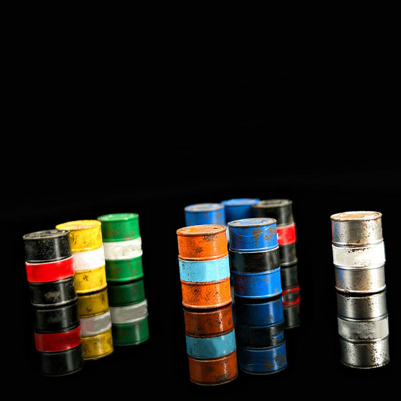 Car Accessories Decoration - 1/64 Ölçekli Garaj Sahnesi Minyatürleri Yağ