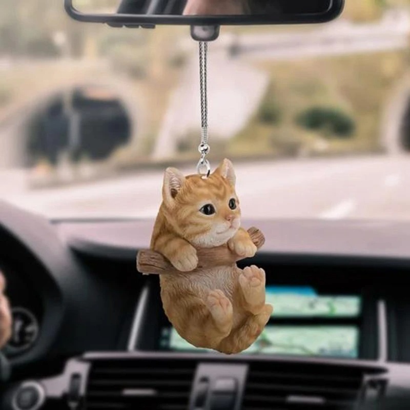 Car Accessories Mirror Hanging - Araba kolye Mini kedi köpek asılı