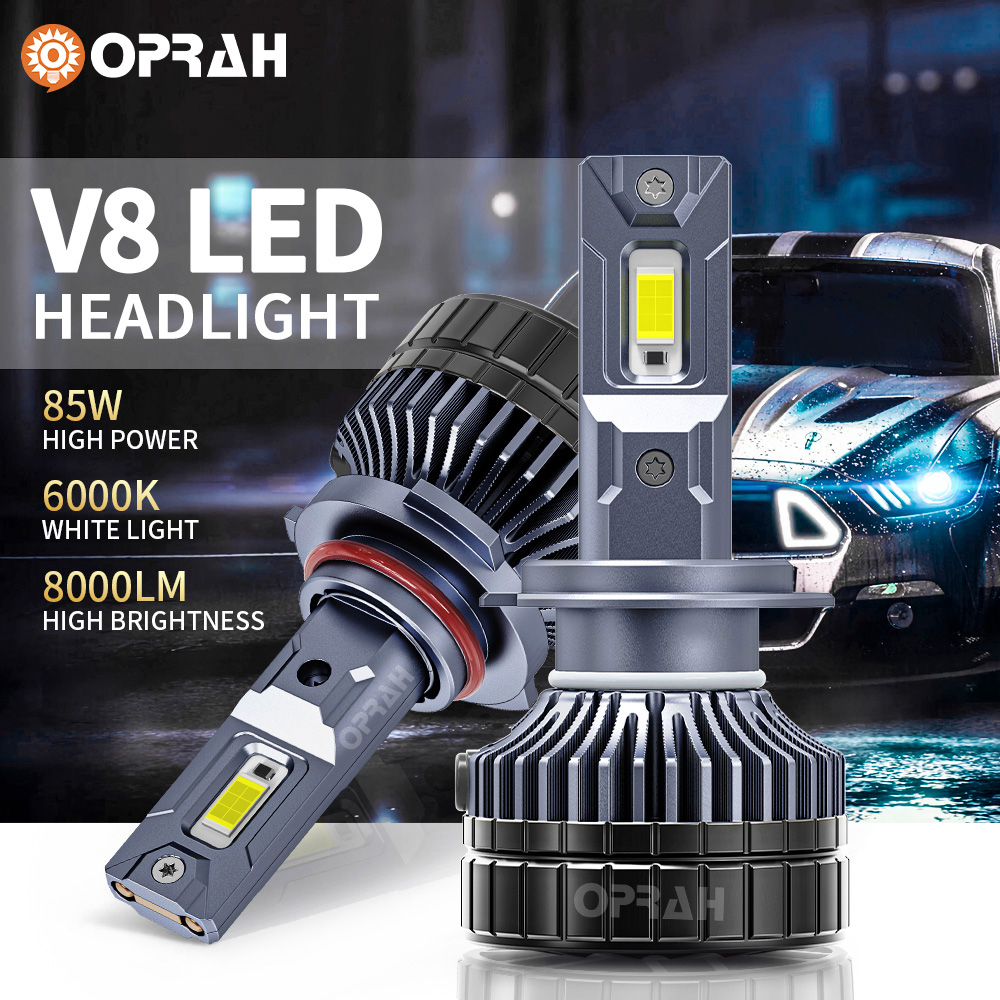 Led Headlight Bulbs - Oprah 2 adet 170W far ampulü