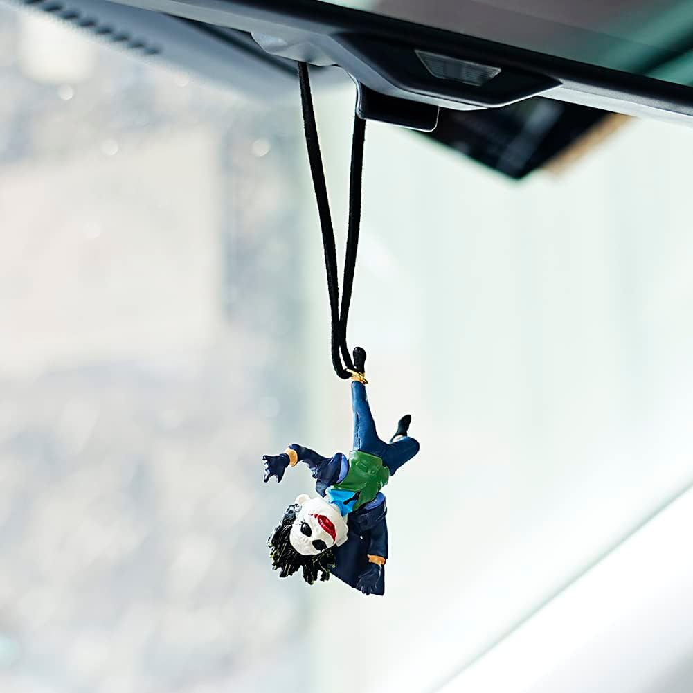 Car Accessories Mirror Hanging - Sevimli Palyaço Araba Süsü, Kawaii Anime