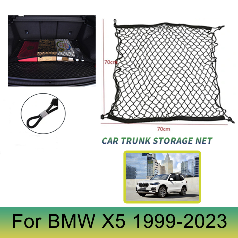 Car Cargo Net Trunk - BMW için X5 iX5 E70 F15