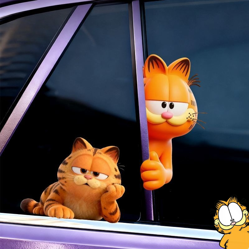 Car Accessories Decoration - Garfield anime çizgi film sevimli komik