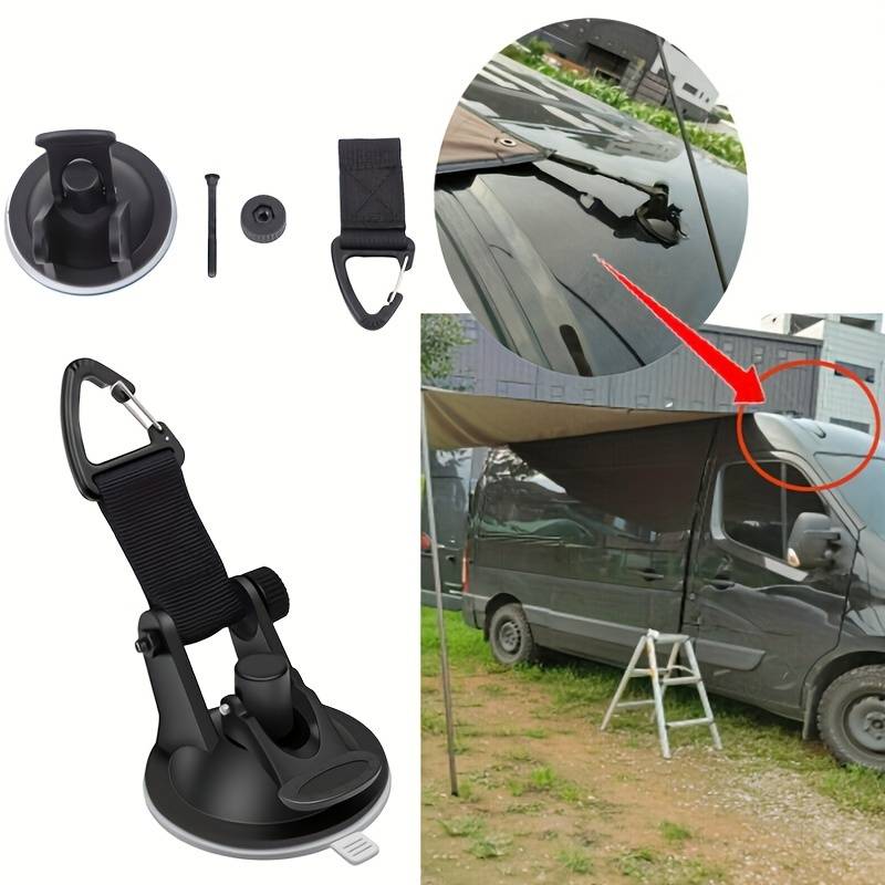 Car Accessories For Camping - 4 adet karavanlar araba vantuz çapa