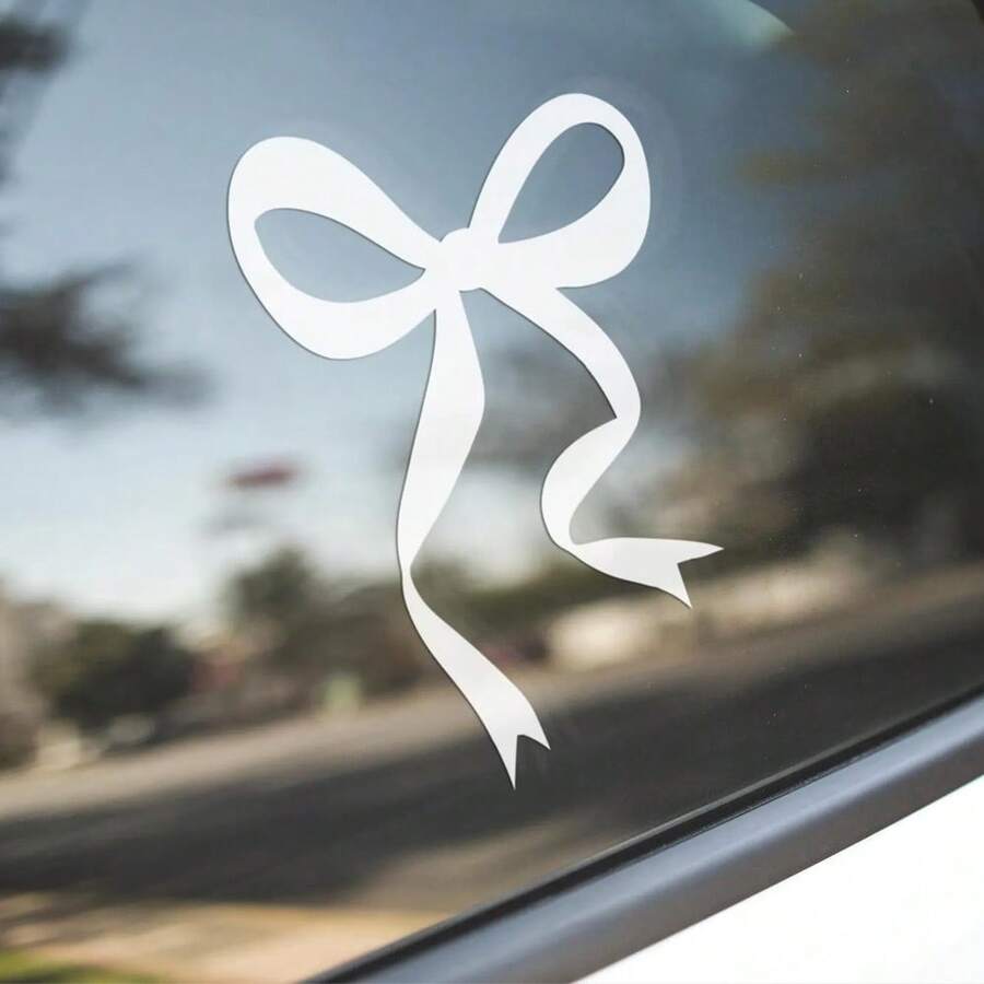 1 adet yay araba çıkartması, a - Car Accessories For Women incelemesi ve fiyatı