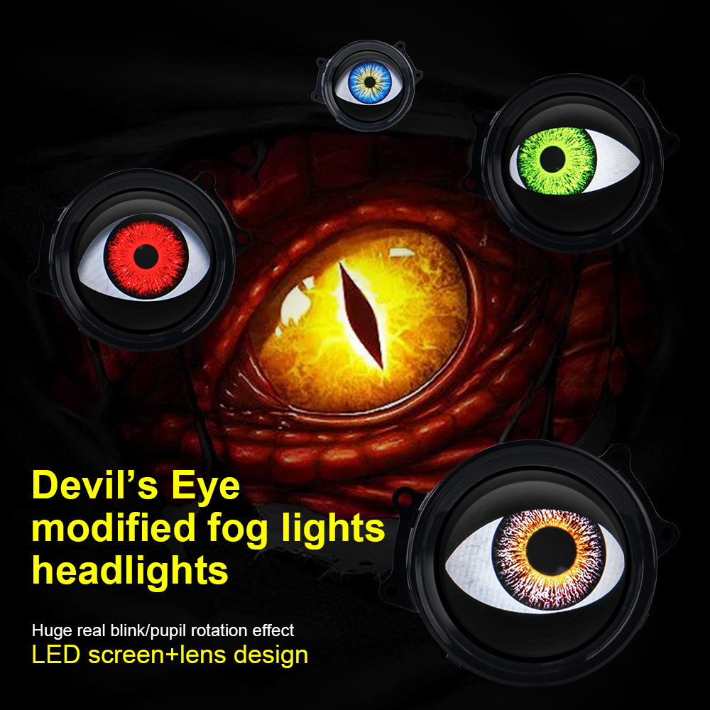 Şeytan Gözü Araba LED Farı 3 i - Led Headlight Bulbs incelemesi ve fiyatı