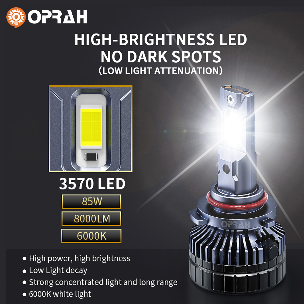Oprah 2 adet 170W far ampulü a - Led Headlight Bulbs incelemesi ve fiyatı