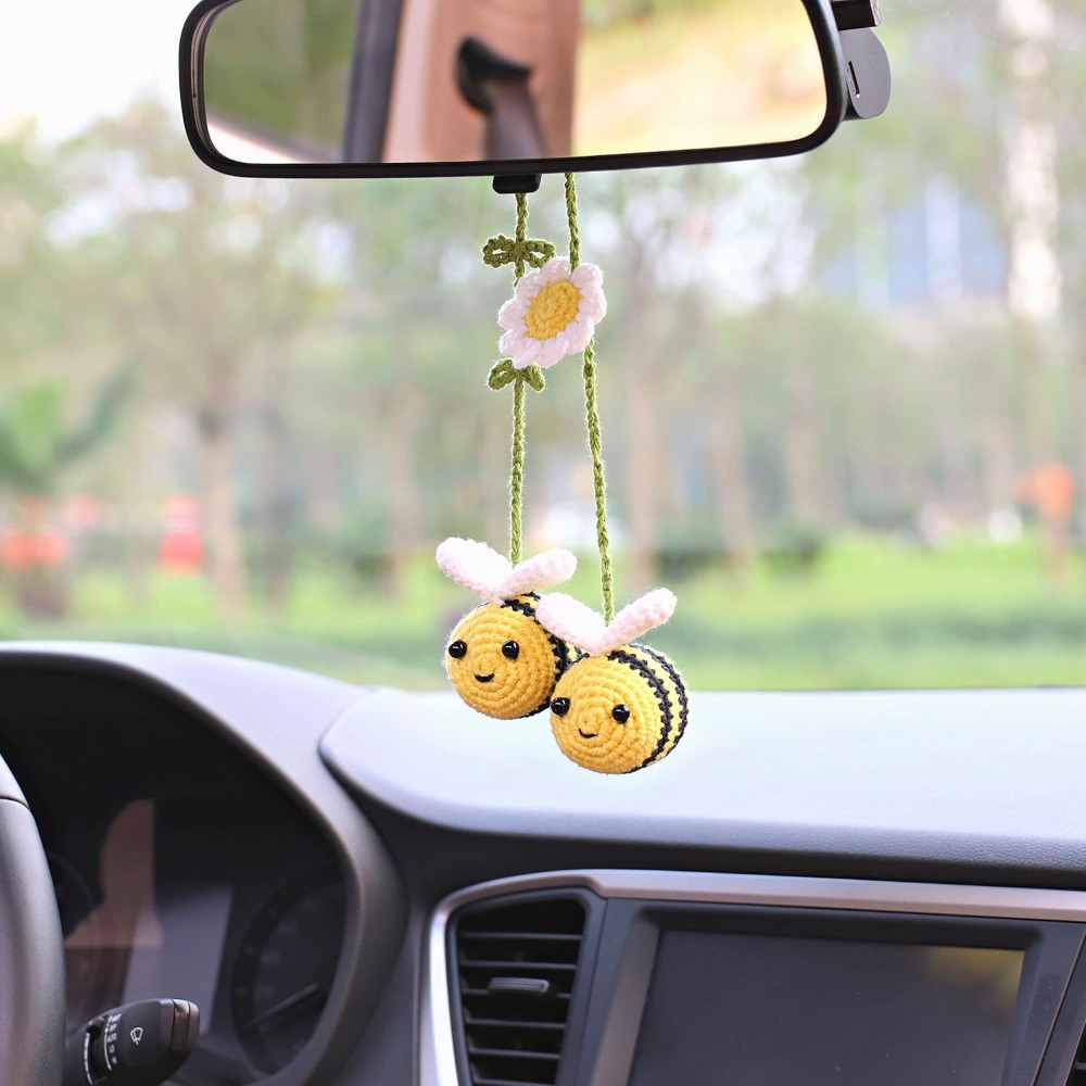 Sevimli Tığ İşi Arı Araba Diki - Car Accessories Mirror Hanging incelemesi ve fiyatı