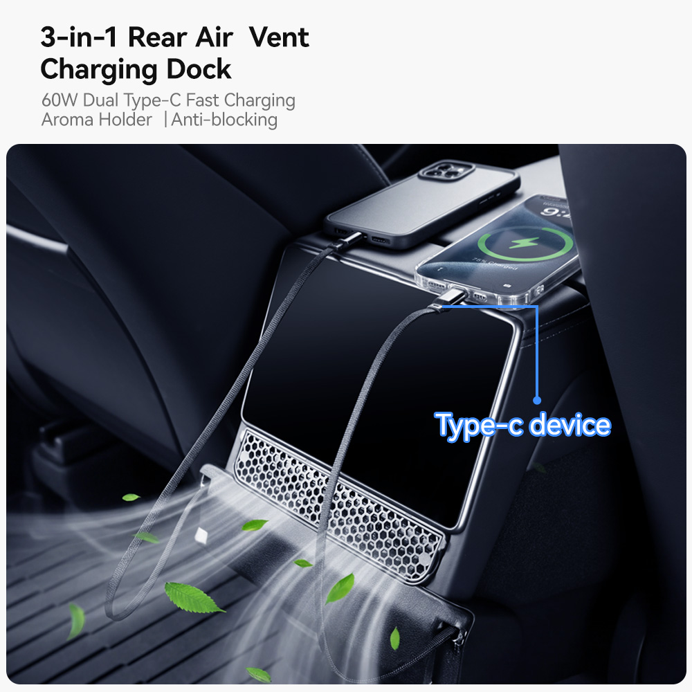 Tesla Model YL Juniper için YZ - Car Air Freshener Vent incelemesi ve fiyatı