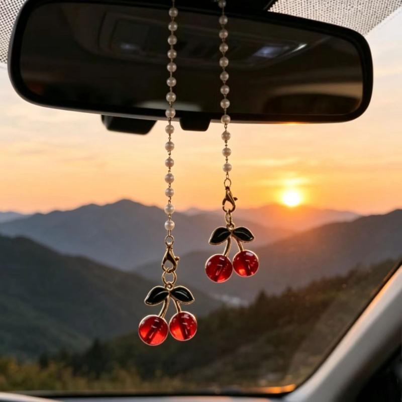 1 adet kiraz temalı araba diki - Car Accessories Mirror Hanging incelemesi ve fiyatı