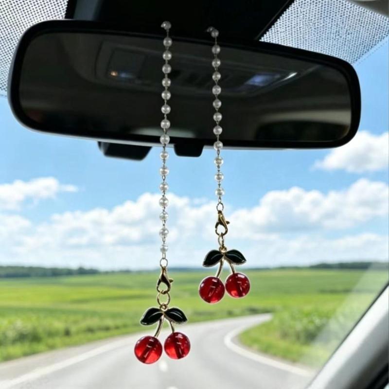 1 adet kiraz temalı araba diki - Car Accessories Mirror Hanging incelemesi ve fiyatı
