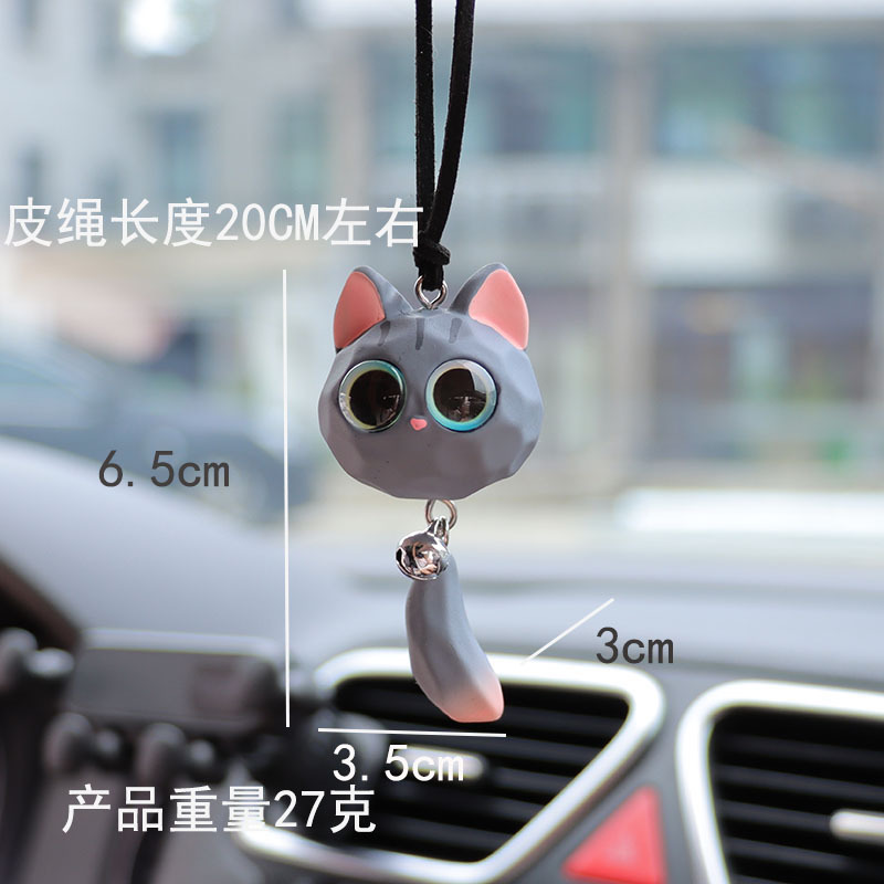 Yeni Çan Tilki Kolye Araba dik - Car Accessories Mirror Hanging incelemesi ve fiyatı