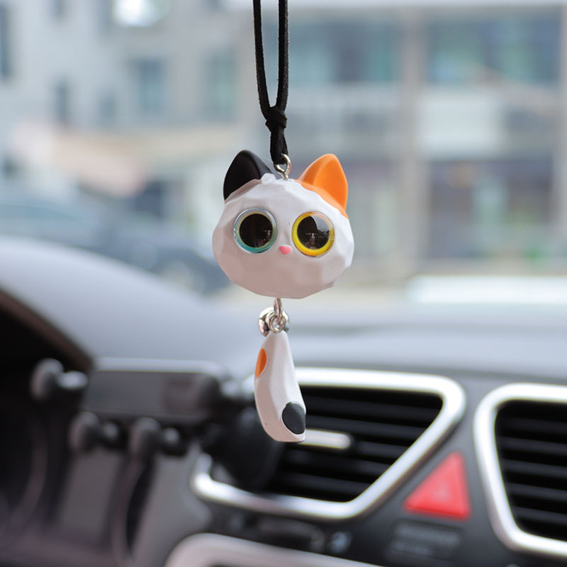 Yeni Çan Tilki Kolye Araba dik - Car Accessories Mirror Hanging incelemesi ve fiyatı
