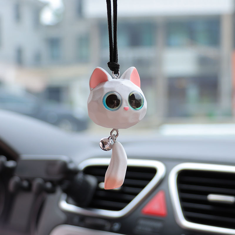 Yeni Çan Tilki Kolye Araba dik - Car Accessories Mirror Hanging incelemesi ve fiyatı