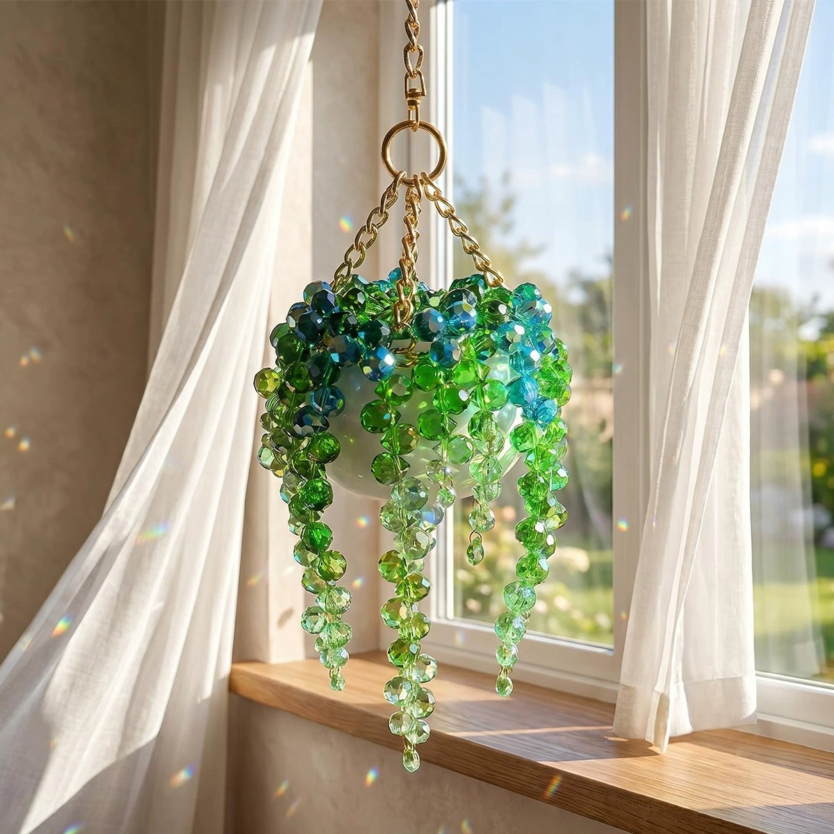 El Yapımı Kristal Boncuklu Sar - Car Accessories Mirror Hanging incelemesi ve fiyatı
