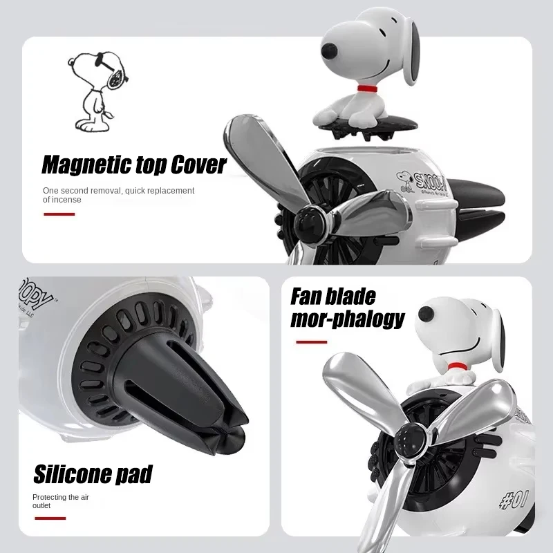 Kawaii Pilot Snoopy Araba Arom - Car Air Freshener Vent incelemesi ve fiyatı