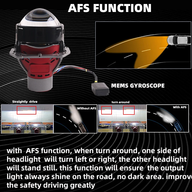 SANVI AFS Bi Led Lens 3.0 Inç  - Car Accessories Low Price incelemesi ve fiyatı