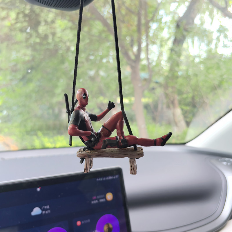Marvel Deadpool Araba dikiz ay - Car Accessories Mirror Hanging incelemesi ve fiyatı