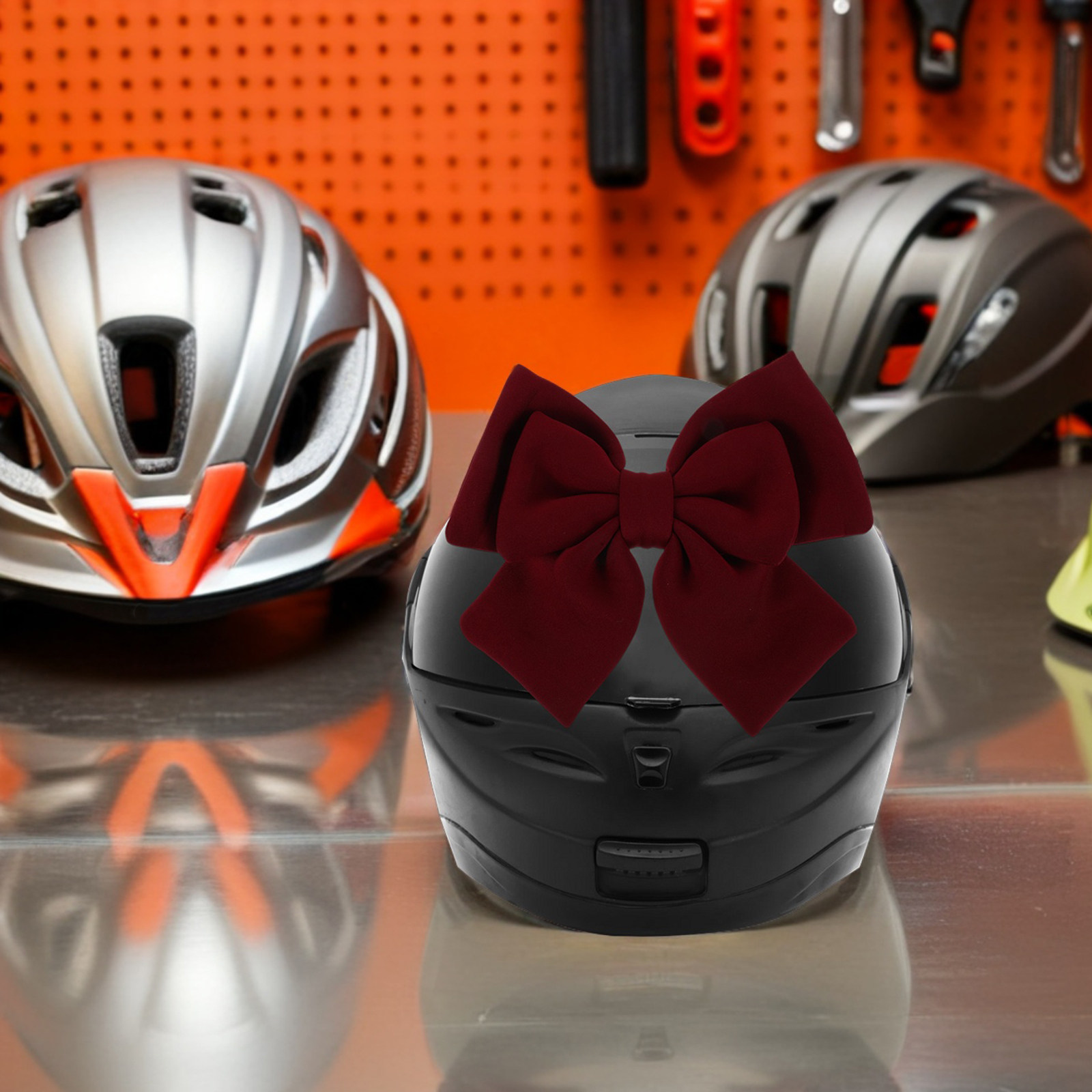 Renkli Büyük Fiyonk Motosiklet - Car Accessories For Women incelemesi ve fiyatı